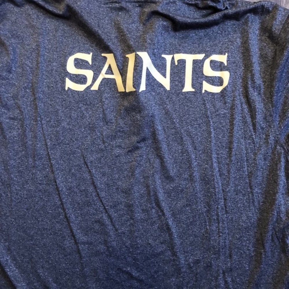 Gray SAINTS Graphic T-Shirt